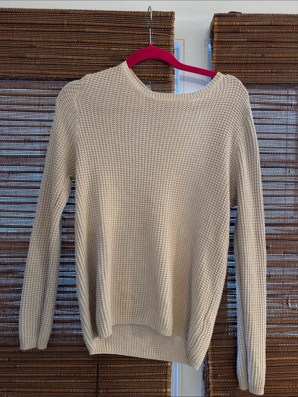 Cotton On Beige Crewneck Knit Sweater
